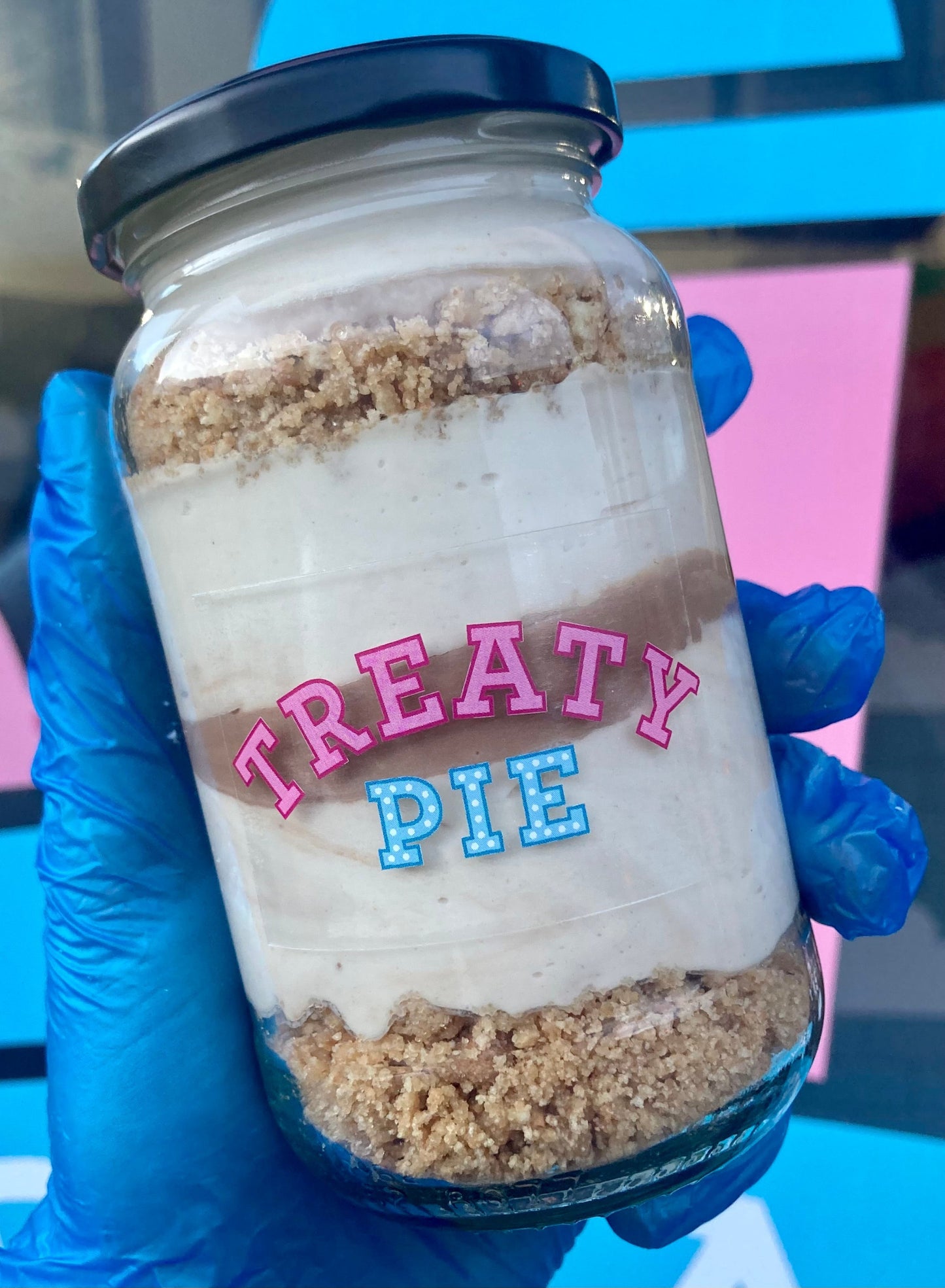 Milky Way Cheesecake Jar