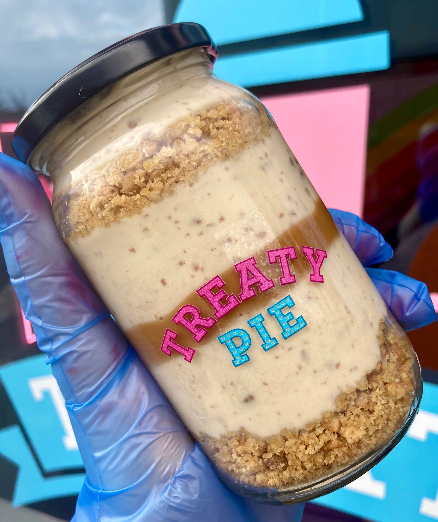 Galaxy Caramel Cheesecake Jar