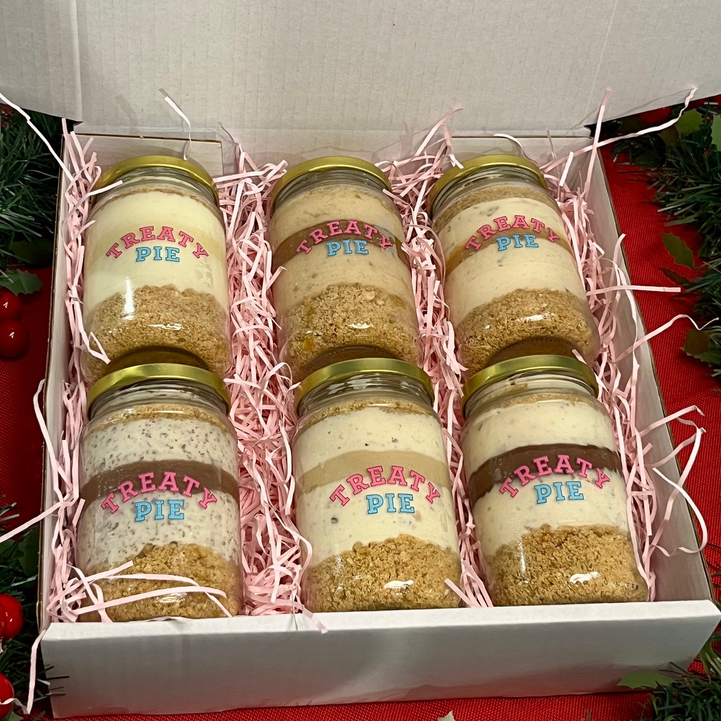 Gift Box of 6 Cheesecake Jars