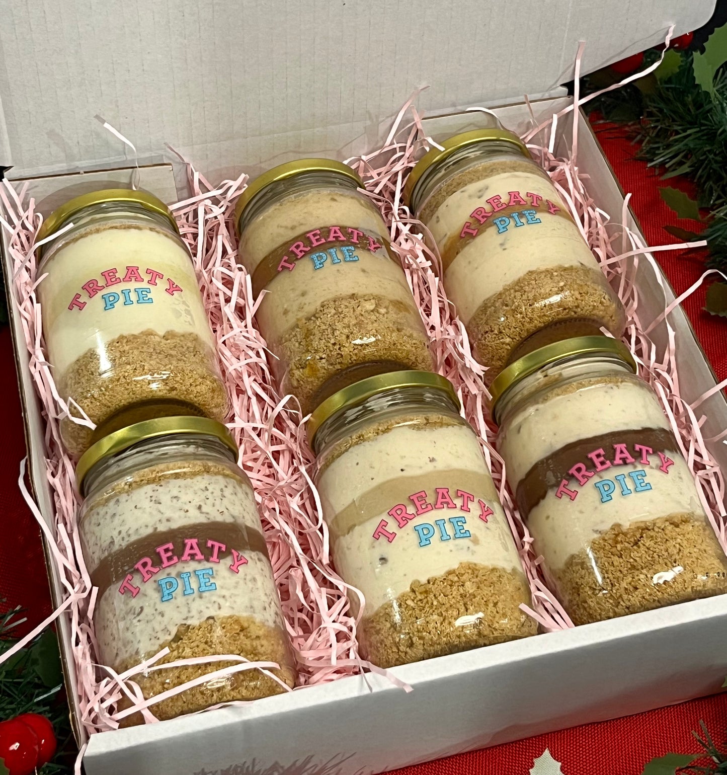 Gift Box of 6 Cheesecake Jars