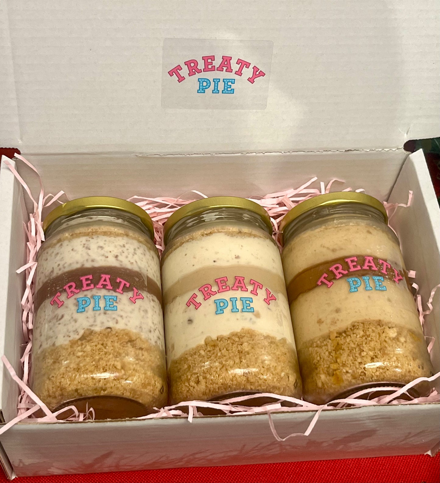 Gift Box of 3 Cheesecake Jars